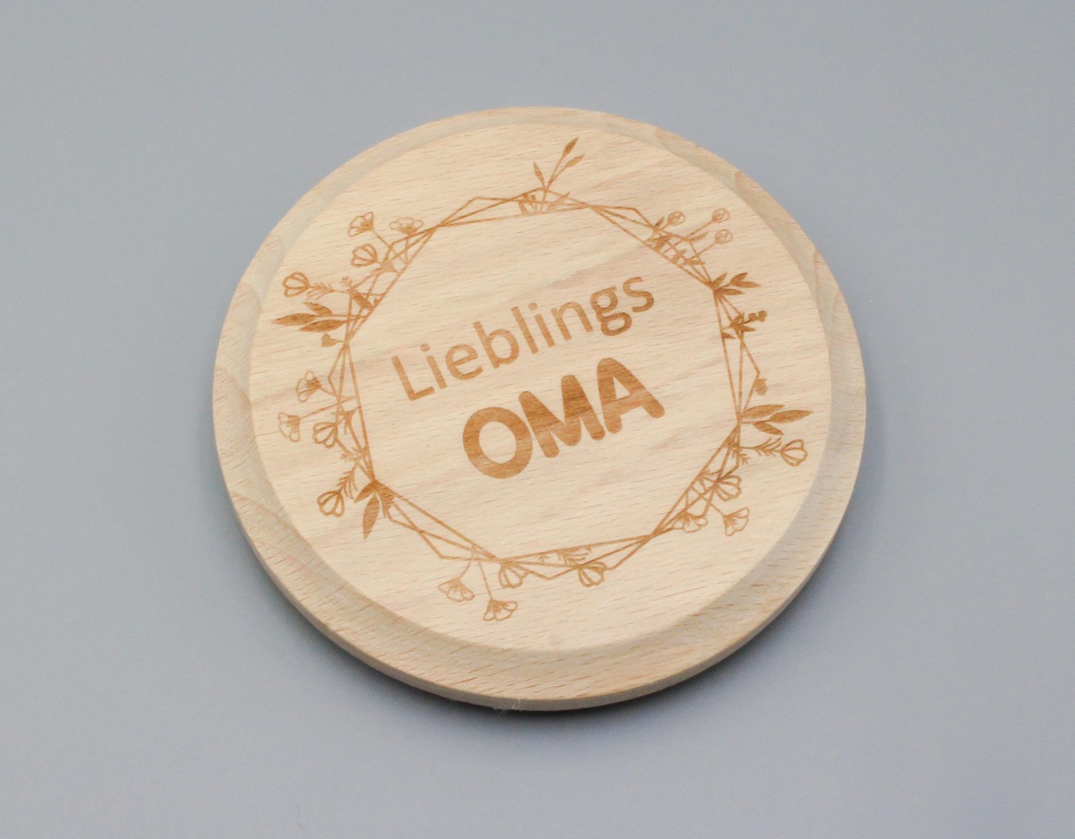 Bierdeckel Lieblingsoma