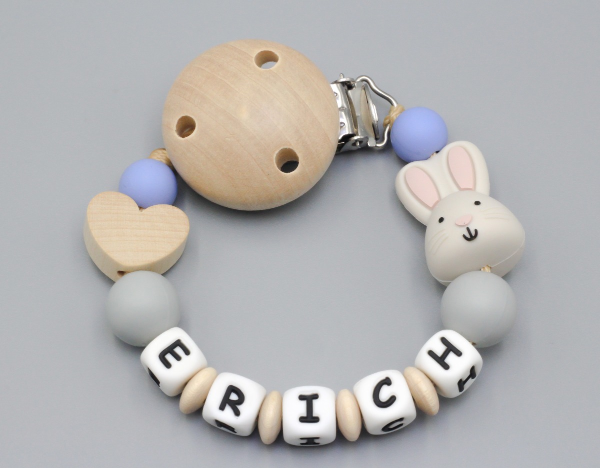 Schnullerkette mit Namen