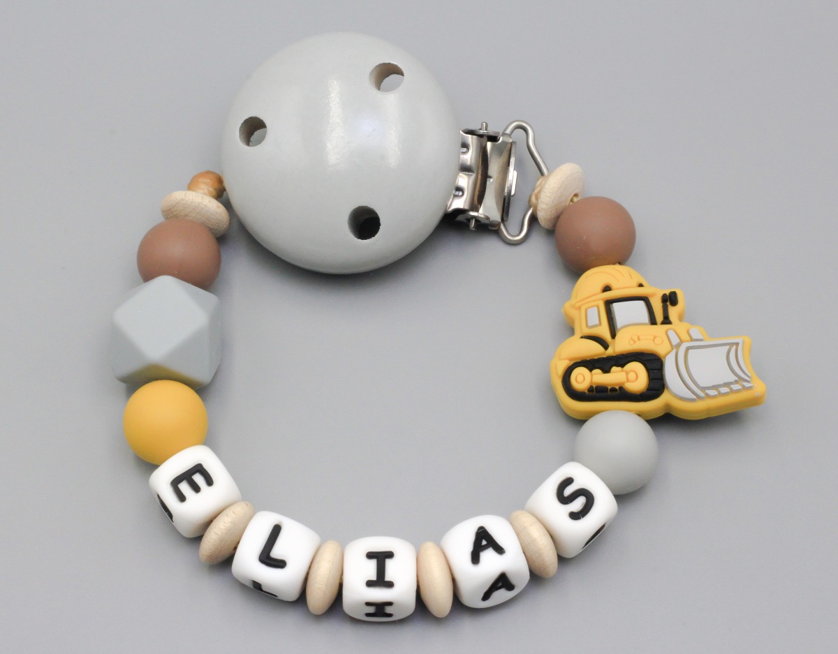 Schnullerkette mit Namen