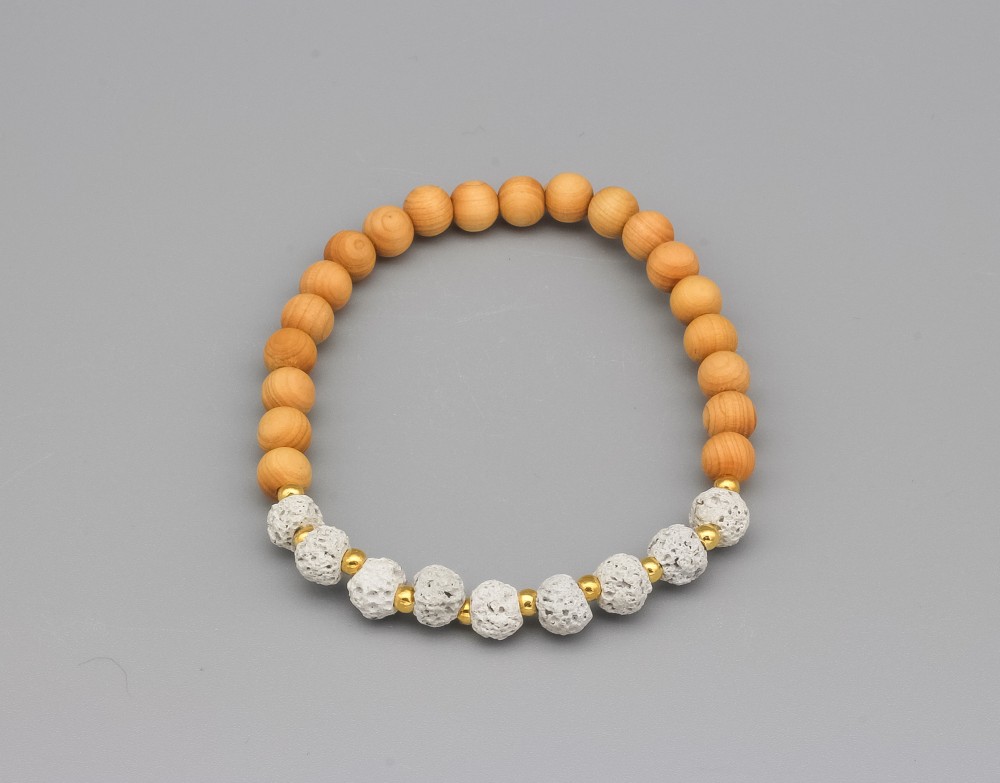 Difusser Armband weiß
