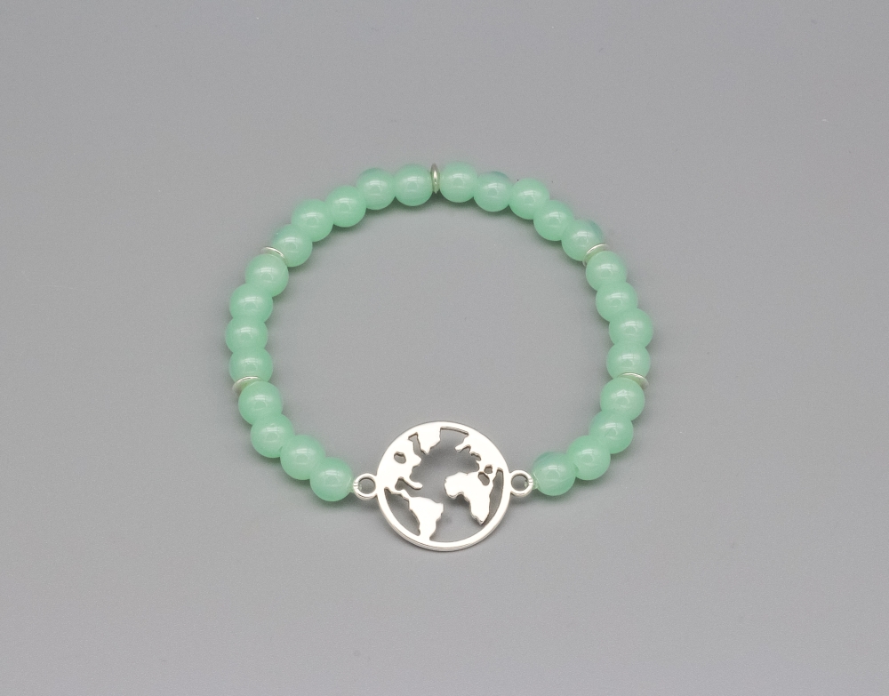 Armband Erde mint