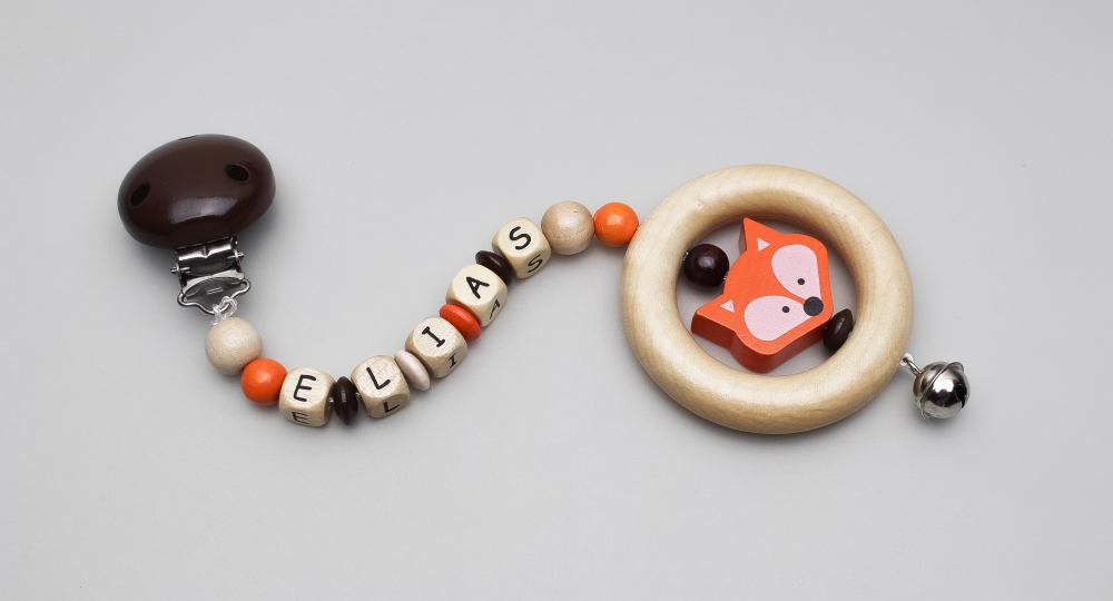 Kinderwagenclip Fuchs