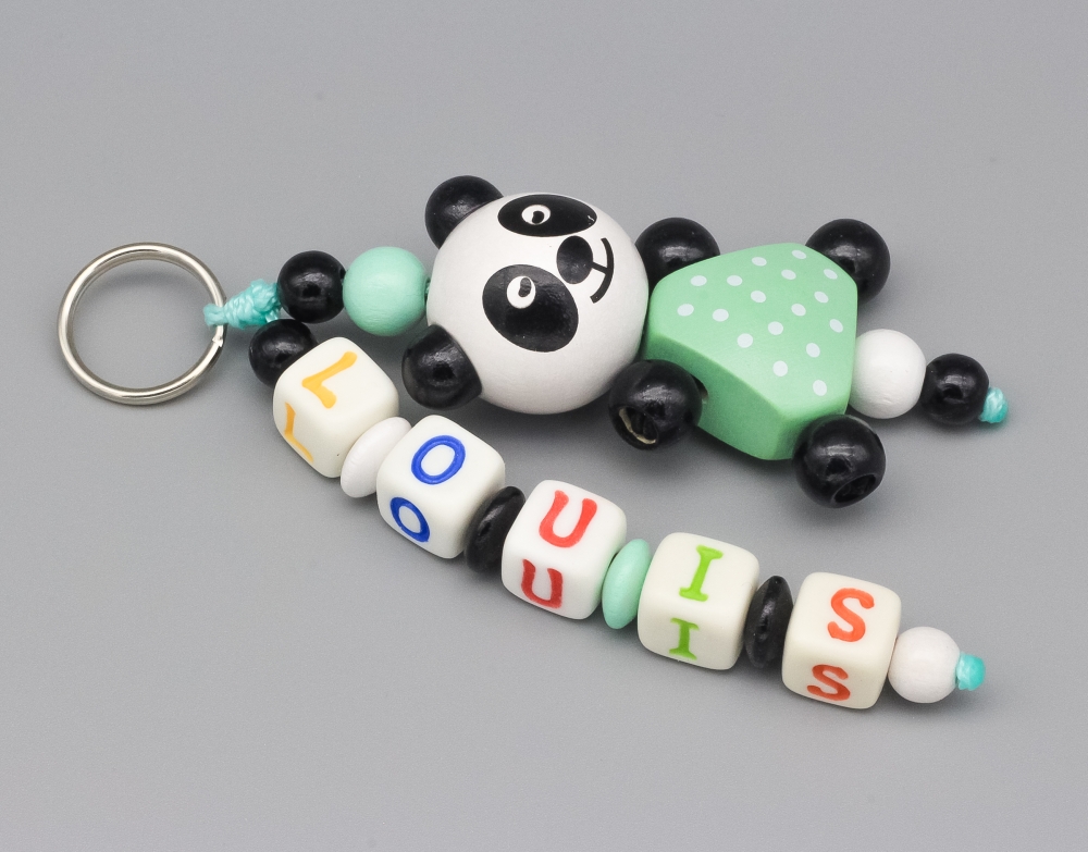 Namenanshänger Panda 2