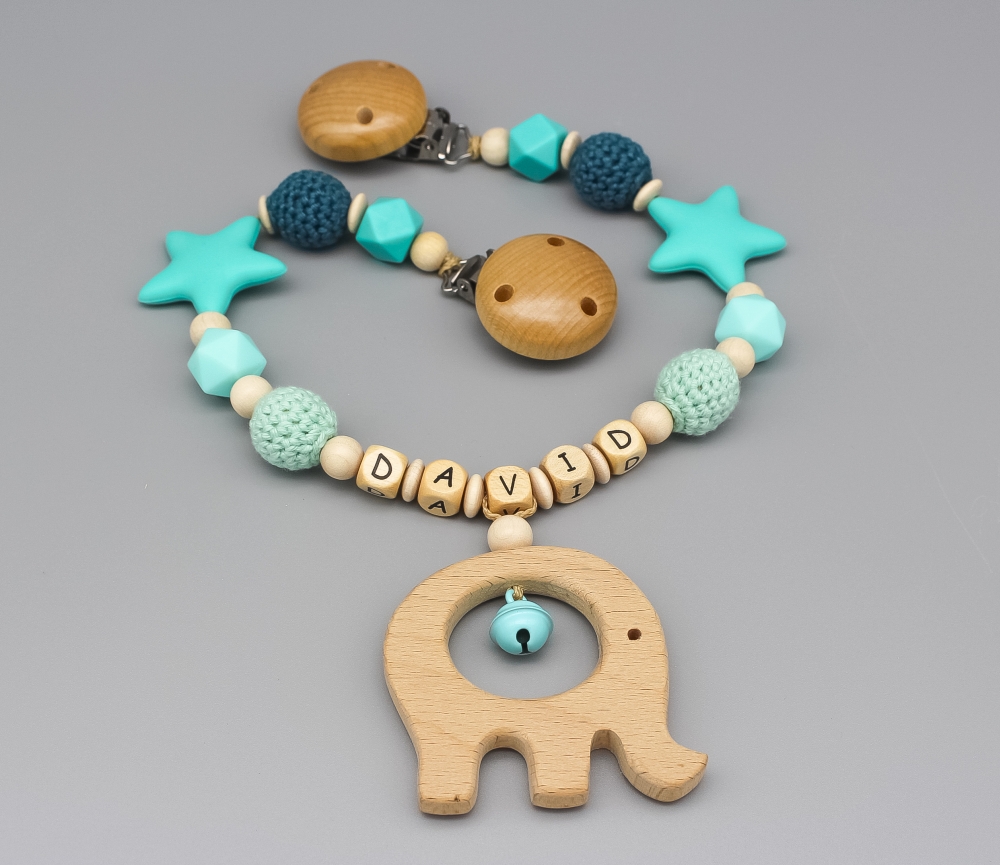 Kinderwagenkette Elefant