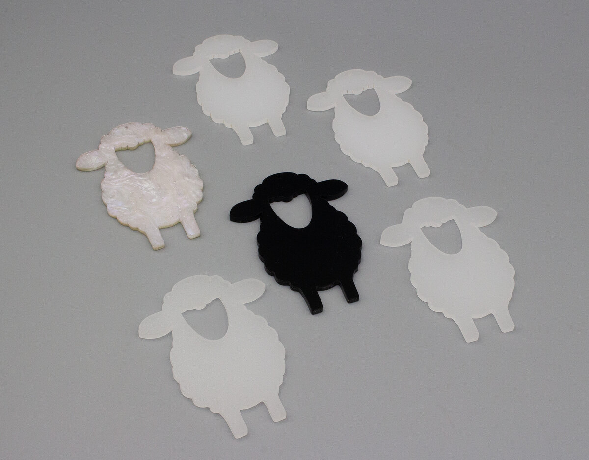 Schaf Anhänger Bild 1