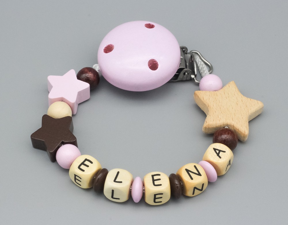 Schnullerkette Sternchen 05