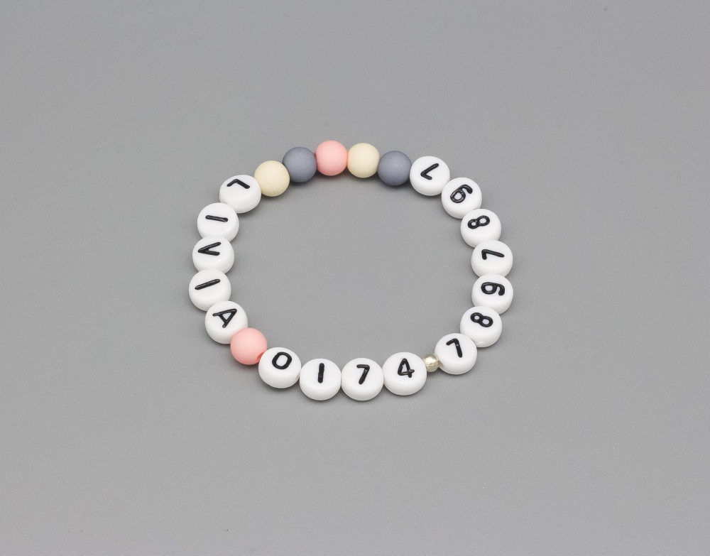Armband SOS rosa