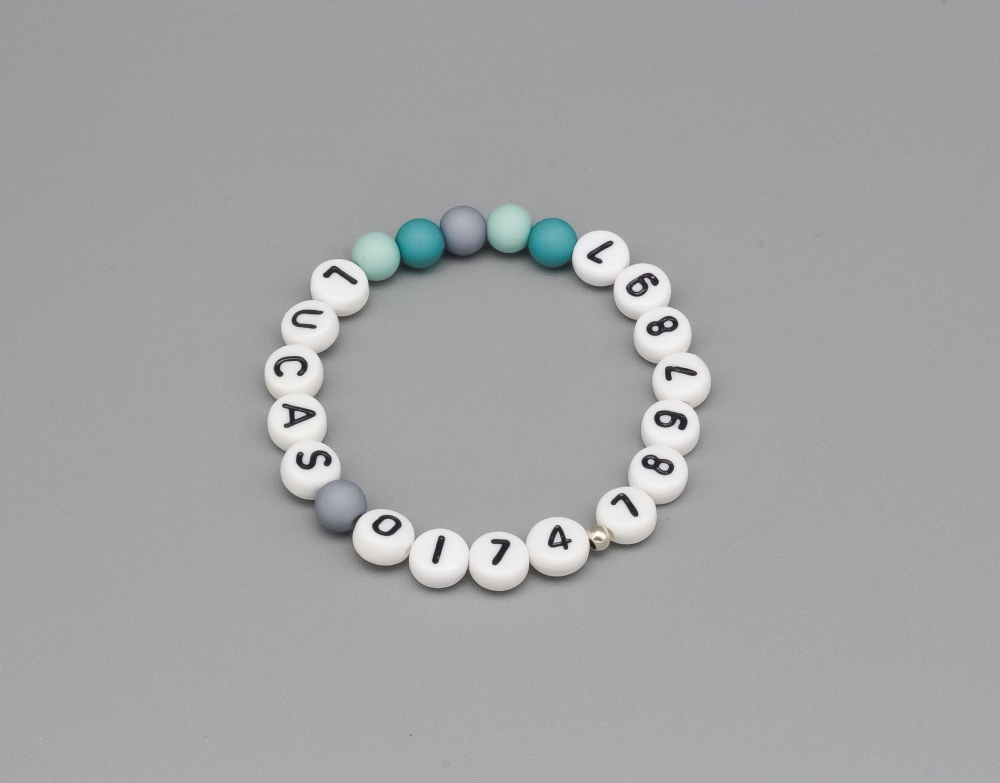 Armband SOS petrol