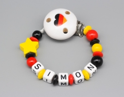 Schnullerkette Deutschland und Namen