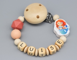 Schnullerkette und Namen