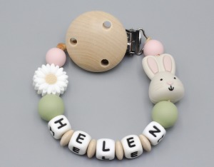 Schnullerkette mit Namen