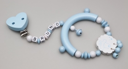 Kinderwagenclip Schaf