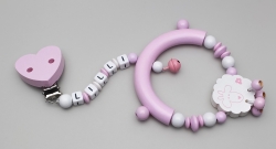 Kinderwagenclip Schaf