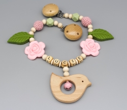Kinderwagenkette Blumen