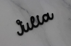 Geschenkanhänger für Ostern Osterei personalisiert aus Acryl