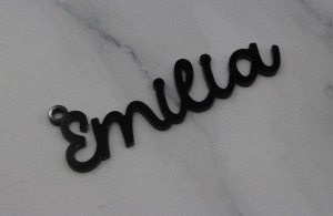 Geschenkanhänger für Ostern Osterei personalisiert aus Acryl