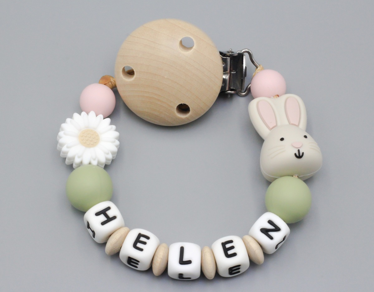 Schnullerkette mit Namen