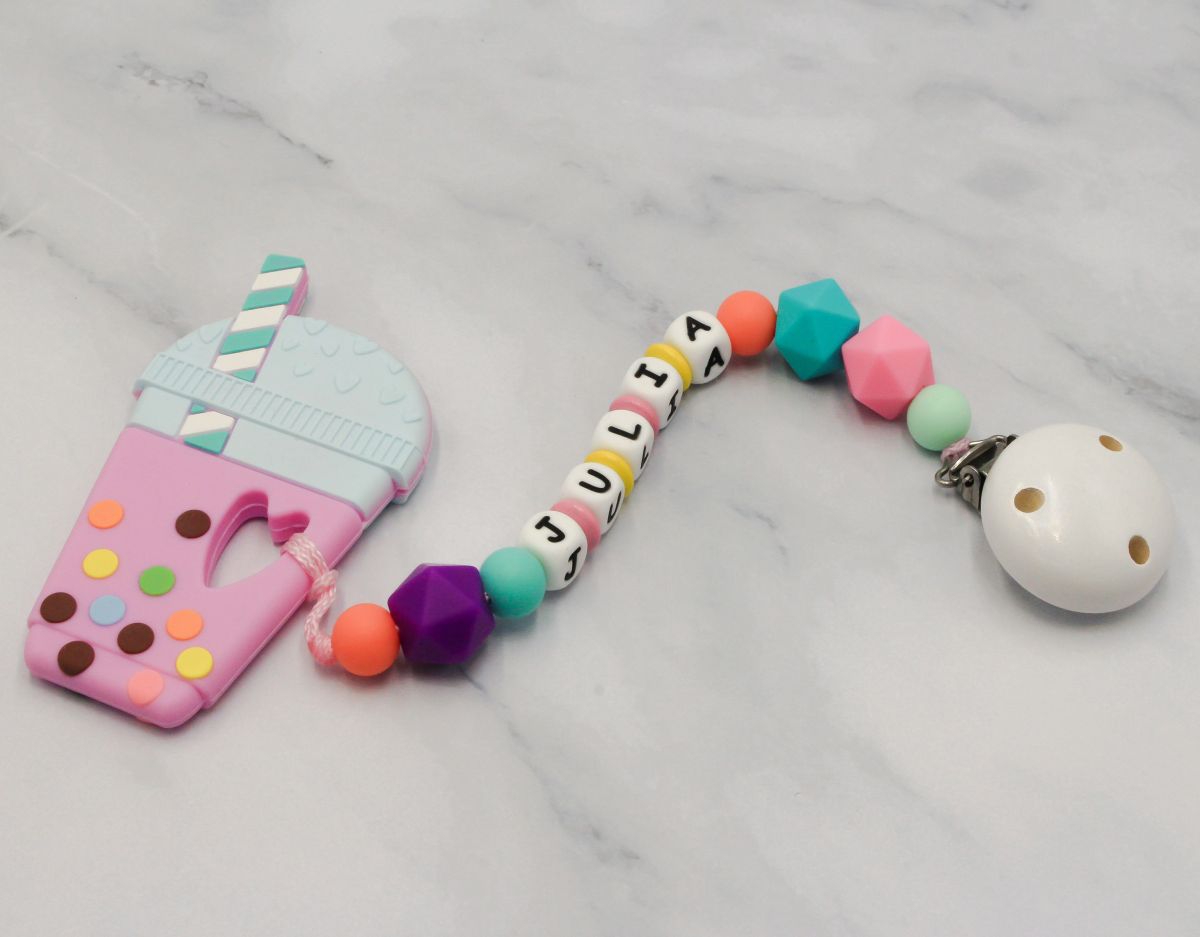 Zahnungskette Elefant blau