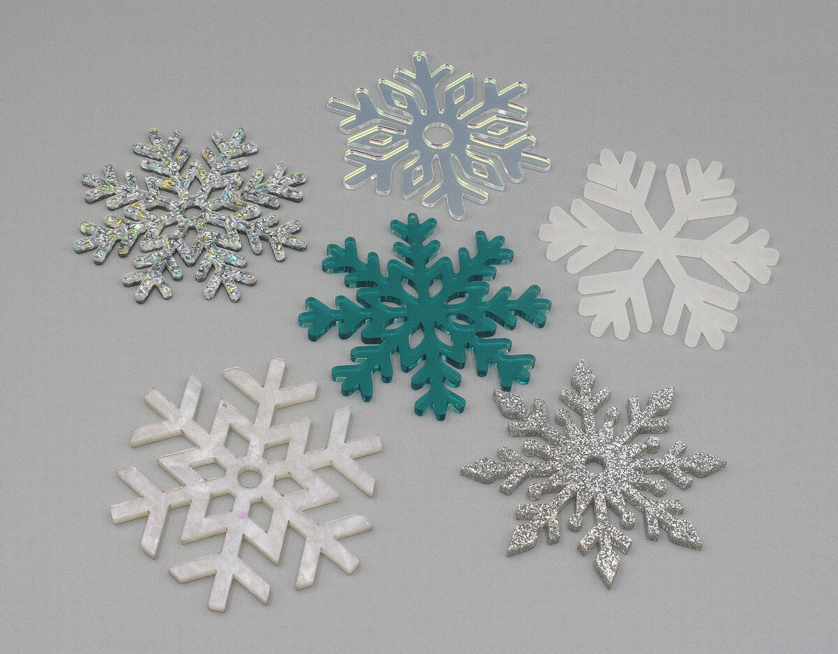 Sonnenfänger Schneeflocken Bild 1