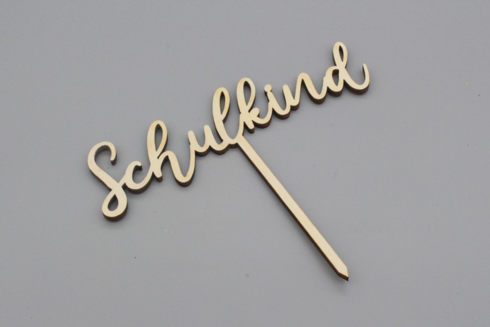Kuchentopper / Cake Topper Schulkind, Schulanfang, Einschulung, 1. Klasse