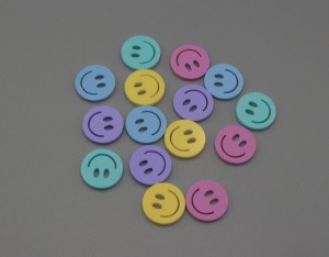 Wiederverwendbares Konfettie Pastellfarben