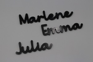 Personalisierte Gästekarten aus Pappelsperrholz für Ihre Feiern wie Hochzeiten, Taufe, Kommunion un