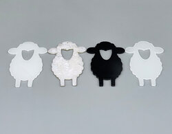 Schaf Anhänger Bild 1