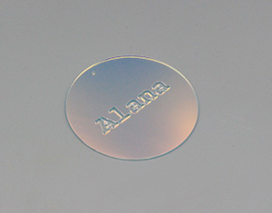 Sonnenfänger mit Wunschname / personalisiert aus Acry mit Regenbogeneffektl